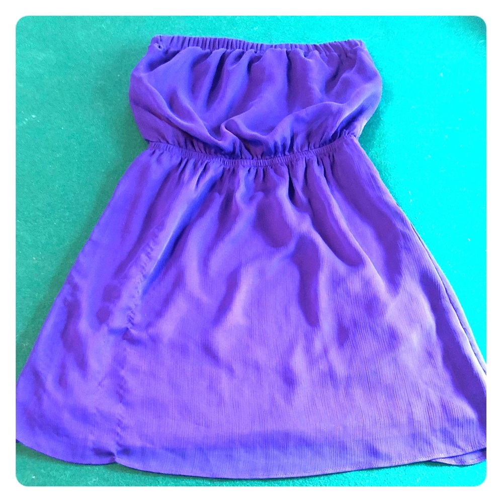 Strapless dress